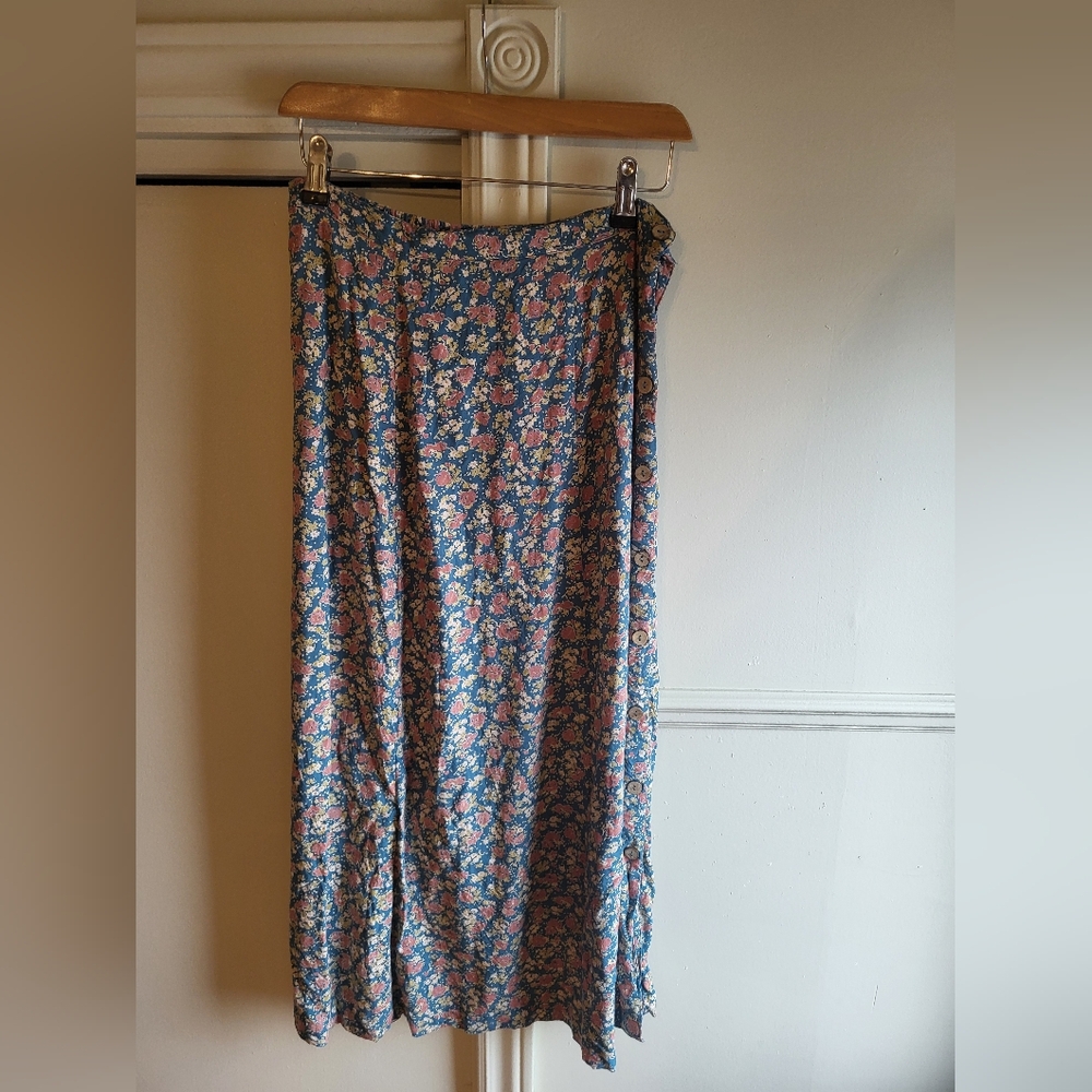Cottagecore Floral Skirt April Cornell size XS